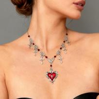 Dark Gothic Hip Hop Cross Pendant Clavicle Necklace European American Sweet Cool Niche Versatile Women Fashion Neck Chain