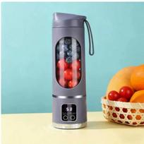 [Free Gift]Portable Juicer 12 Blade Head 3 Gears Adjustable Double Cover Design Long-Lasting 2