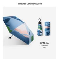 Beneunder UV Protection Five-Fold Umbrella