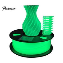 3D Printing Accessories Glow-in-the-Dark PLA Filament 1.75mm, 1Kg Spool Luminous Solid Color Filament, Printer for DIY Figurines Models Crafts