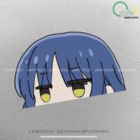 anime lonely rock ryoyamada personality decoration car electric car helmet rear windshield body sticker 12.5X7.9CM