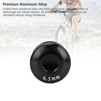 2PCS M14 Thread Bike Pedal Screw Cover 6.5mm Cycle Pedal Dust Cover  Bike Pedal Protection