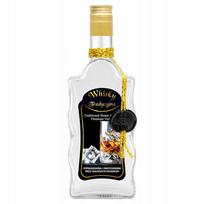 Bottle decorated with a wave 500ml TRADITIONAL WHISKY
