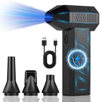 Pūstuvas SDFM MF100 MF50 Rankinis oro dulkių siurblys Galingas AC-27 X301 MAX Jet Turbo ventiliatorius Nešiojami ir dėvimi ventiliatoriai Type-C juoda