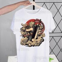Final Fantasy 7 FF7 Street Style Casual Short Sleeve  Unisex T Shirt O-neck Tshirt Male T-shirt Shirt S
