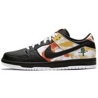 Nike Dunk SB Low Tie-Dye Raygun - Black Unisex Sneakers Orange-Flash BQ6832-001 38.5