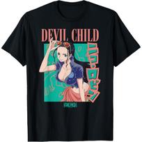 One Piece Anime Retro 90's Devil Child Robin T-Shirt S