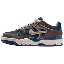 Nigo x Nike Air Force 3 Slip Resistant Abrasion Resistant Low top Skateboard Shoes Men's White Blue IB1808-002 43