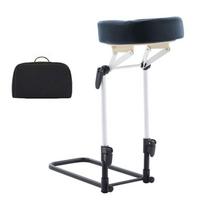 Adjustable Foldable Massages Head Holder Ergonomic U Shape Memory Foam Face Cradle With Storage Bag For Bed Massage