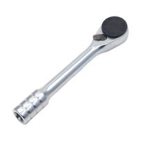 Pocket Size Ratchet Screwdriver Double Function Head Antislip 1/4 Drive Ratchet Handle Repair Tool