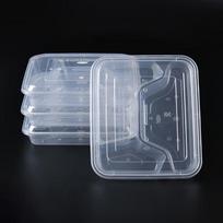 Bingyao Disposable 3-Compartment Meal Prep Containers