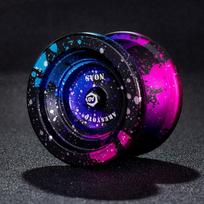 New Professional Butterfly Yoyo Metal Alloy Aluminum with KK Bearing High-Speed Classic Yo-Yo Toy for All Ages blue