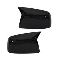OX Horn Rearview Side Mirror Cover Cap ABS Fit For Chevy Colorado 2015-2026 For GMC Canyon 2014 2015 2016-2026