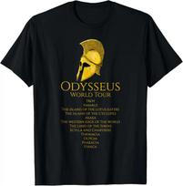Summer The Epic Sagas Gift Odysseus Musical T-Shirt Design Unisex Streetwear Cotton Mens Women Top Tee Short Sleeve Clothing Y2k S įvairiaspalvis