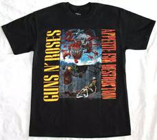 Retro Appetite For Destruction Album Tee Rock Band remake new shirt Size S-4XL M