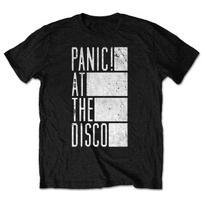 Panic! At The Disco T-Shirt Bars Rock Band New Black XXXXL