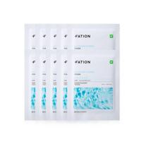 FATION Glucose Hydro Active Serum 70ml / Essence Toner 500ml / Cream 90ml / Mask 20ml ×10pcs #Glucose Hydro Mask 20ml x10ea white