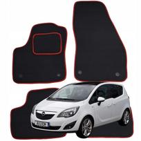 Dywaniki welurowe opel meriva b 2010-2017r. maty do auta wycieraczki r