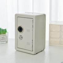 Password Lock Piggy Bank Cabinet Money Storage Box Decorative Box Strongbox  Valuables Security