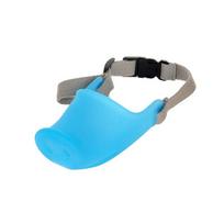 Pig Nose Breathable Mask for Puppy Cute Funny Doggy Anti-bite Mask Adjustable Prevent Accidental Ingestion Pet Aaccessories S
