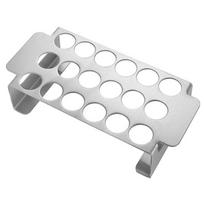 18 Holes Chicken Leg Grill Rack Space-saving Non-stick Chili Barbecue Grill Rustproof Reusable Outdoor Grill Tools