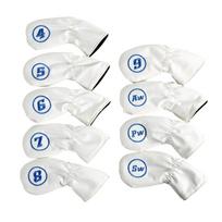 Golf Accessoires PU Golf Headcovers Golf Heads Protector Golf Wedge Cover Iron Club Head Covers