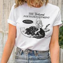 Album The ErasTour Merch All's Fair in Love Short Sleeves Women's T-shirts Women's Clothing Sales Tortured S