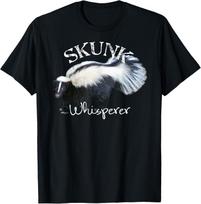 Skunk Whisperer, I Love Skunks] Gift Funny Skunk T-Shirt XL