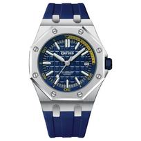 Low MOQ Dropshipping Luxury Watch Tourbillon Movement Custom Logo Automatic Mechanical Watches Men Watches Alloy Silicone Free Gift Box
