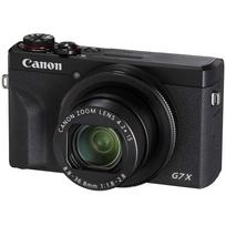 Canon PowerShot G7 X Mark III Kompaktiškas skaitmeninis fotoaparatas su optine priartinimo funkcija, Juodas, 1 colio jutiklis/F1.8 objektyvas/4,2x (PSG7XMARKIIIBK) juoda