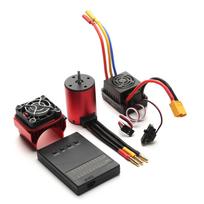 S3650 4300KV bešepetis variklis 60A bešepetis ESC XT60 kištukas programavimo kortelė radiatorius pakaitalas skirtas 3100kv