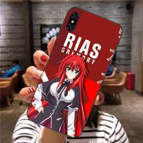 Rias Gremory Anime Phone Case For Xiaomi Mi 12 11T 10T 9T Lite Pro Ultra Note 10 Poco F3 F4 X4 GT Soft Black Phone Cover Xiaomi 12 or 12X