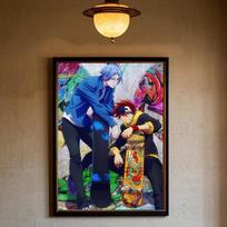 Anime Cool Boy S-Sk8 The Infinity Poster HD art sticky wall waterproof home living room bedroom bar aesthetic decoration 21cm×30cm NoFrame