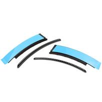 Carbon Fiber Look Rear Wheel Eyebrow Lip For Benz C118 CLA 35 45 180 200 250 AMG