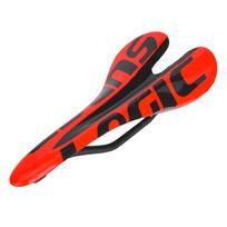Full Carbon Fiber Glossy Red Ultralight Outdoor Road Mountain Bike Bicycle Hollow Cycling Saddle Cushion Pad SeatRed