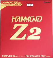 Nittaku Hammond Z2 Stalo teniso individualus papildomas gumos lakštas, Užsakymas, Raudonas, Storas, NR-8599