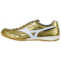 Mizuno Morelia IC/IN Slip Resistant Abrasion Resistant Soccer Shoes Men's Gold Q1GA211150 41