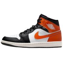 Air Jordan 1 Mid Black Toe Starfish DQ8426-801 40 red