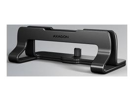 AXAGON STND-VB vertical stand for laptops and tablets | Adjustable width | 10-17.3 " | Black