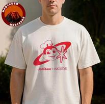 Jollibee x Katseye Unisex T-Shirt Size S-3XL S white