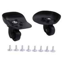 Luggage Wheels Replacement Exquisite Abrasion Proof Low Noise Shock Absorption Suitcase Swivel Caster Luggage Wheels Replacement