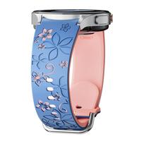 Engraved Silicone Strap for Samsung Galaxy Watch 7 6 5 4 FE/5Pro 45mm No Gaps Sport Correa Galaxy Watch6 Classic 43mm 47mm Band Galaxy Watch7 44 40