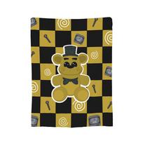 FNAF At Freddys Blanket Fleece Textile Decor  Portable Super Warm Throw Blanket for Sofa Car Bedding Throws 130x150cm