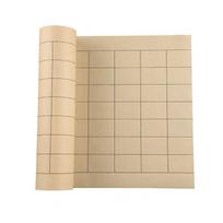 Antique Style Xuan Calligraphy Paper, Semi-raw Semi-ripe, Rectangular Grid, Thickened for Seal Script Work 35cm*20m【5*7】