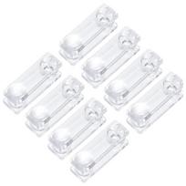 8Pcs Clear Roller Blind Drawstring Handle for Vertical Blinds Chain Pull Beads Pendants Window Shutter Cord Weights 1