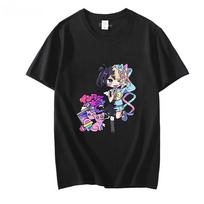 NEEDY GIRL OVERDOSE Marškinėliai 100% Medvilnės Marškinėliai Anime Drabužiai Kawaii Mergaitės Grafiniai Marškinėliai Vyrams/Moterims Vasariniai Marškiniai S