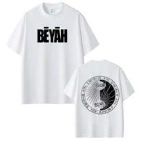 Vintage Washed Damso Beyah Tour 2026 Belgian Rap Printed Cotton T-shirt Men Women Tee Summer Casual Fashion Clothing Tops High Quality Streetwear 4XL
