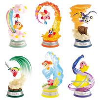 Kirby Swing Kirby BOX Set 6 pieces Made of PVC Re-Ment (6 types, total) orange