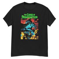 The Curse of Frankenstein cult Hammer horror film fan art t-shirt XS