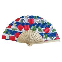 Lemon Print Folding Hand Fan Delicate Decorative Fan Cute Handheld Fan  Wedding Party Style 3